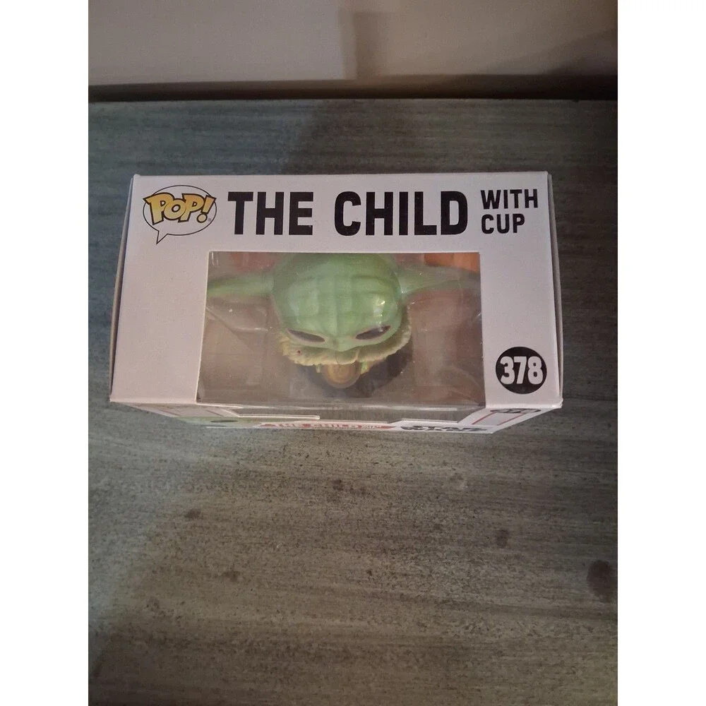 NIB Funko POP! Star Wars The Child With Cup Vinyl Figure #378
